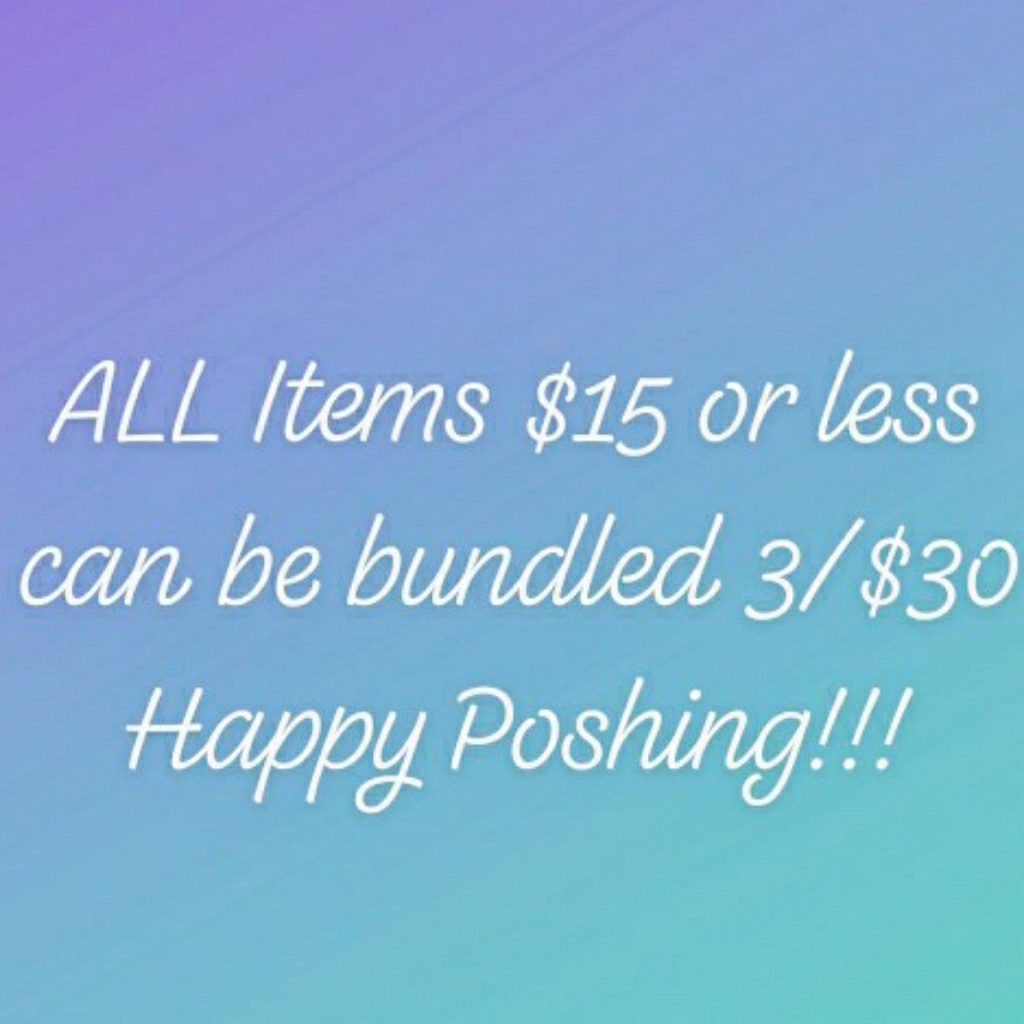 3 For 30 Bundles On 15 Or Less Items 3 For 30 Bundles On 15 Or Less Items